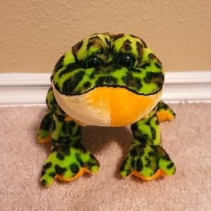 WEBKINZ BULLFROG STUFFED ANIMAL